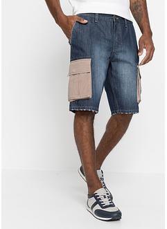 Jeans cargo bermuda, regular fit, John Baner JEANSWEAR