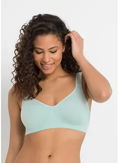 T-shirt bh zonder beugels met katoen (set van 2), bonprix