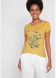 Katoenen T-shirt met print, bonprix