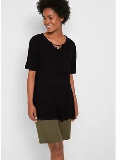 Longshirt in een viscosemix, bonprix