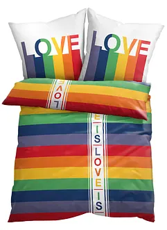 Pride dekbedovertrek met statement, bonprix