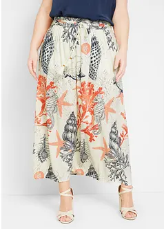 Maxi rok van soepele viscose, bonprix