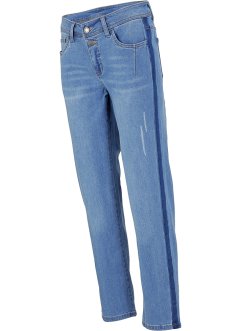 Straight ultra soft jeans met tapes, John Baner JEANSWEAR