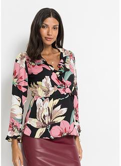 Soccx Blouse met lange mouwen geruite print casual uitstraling Mode Blouses Blouses met lange mouwen