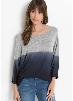 Oversized shirt met kleurverloop, bonprix