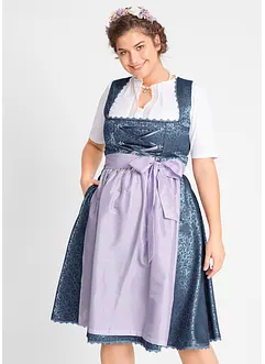 Dirndl met schort in midilengte (2-dlg. set), bpc bonprix collection