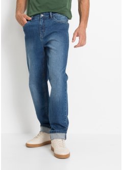 Classic fit stretch jeans met gerecycled katoen, tapered (set van 2), John Baner JEANSWEAR