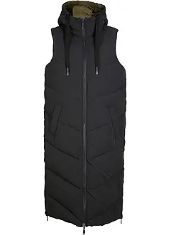 Reversibel bodywarmer van gerecycled polyester met capuchon, bonprix