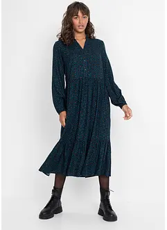 Midi jurk van viscose, bonprix