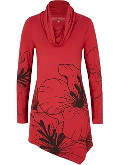 Longshirt met col, bonprix