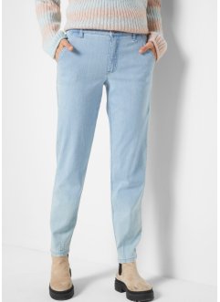 Tapered fit jeans met comfortband, cropped, bpc bonprix collection