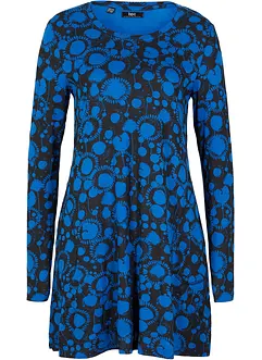 Gedessineerd longshirt van viscose, bonprix