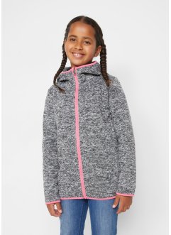 Meisjes thermo fleece vest met capuchon, bpc bonprix collection