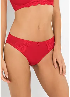 Slip met subtiel kant (set van 2), bonprix