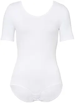 Body met halflange mouwen en katoen, bonprix