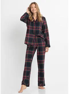 Geweven pyjama van flanel (2-dlg. set), bonprix