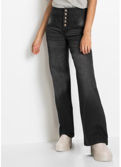 MARCCAIN Baggy broek zwart-wit gestreept patroon elegant Mode Broeken Baggy broeken 