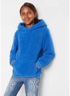 Meisjes teddy fleece hoodie, bpc bonprix collection
