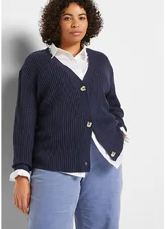 Geribt vest, bonprix