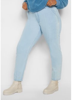 Tapered fit jeans met comfortband, cropped, bpc bonprix collection