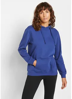 Basic hoodie van zacht frotté, bonprix
