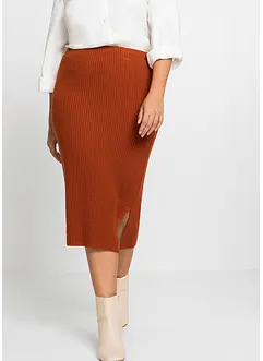 Gebreide midi rok, bonprix