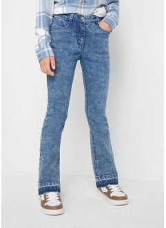Meisjes stretch jeans, flared, John Baner JEANSWEAR