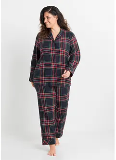 Geweven pyjama van flanel (2-dlg. set), bonprix