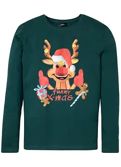 Longsleeve met kerstmotieven, bonprix