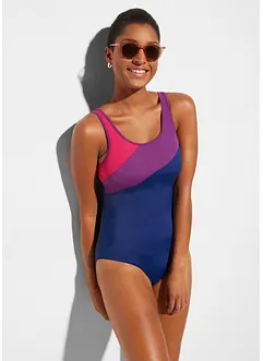 Sportbadpak met inzetstukken in contrastkleur, bonprix
