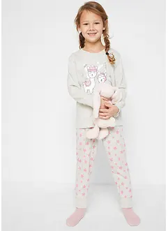 Pyjama van biologisch katoen (2-dlg. set), bonprix