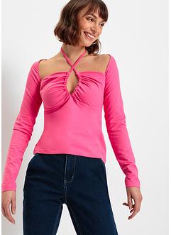 Shirt met hoekige hals, BODYFLIRT