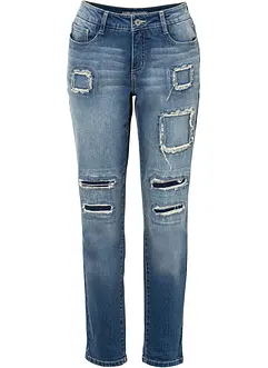 Boyfriend jeans met destroyed details, bonprix