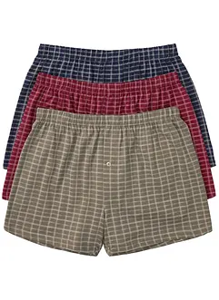 Wijde jersey boxershort (set van 3), bonprix