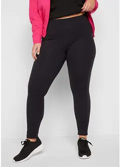 Ultrazachte sportlegging met zakken opzij, cropped, bonprix