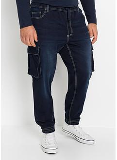 Slim fit cargo instapjeans, straight, RAINBOW
