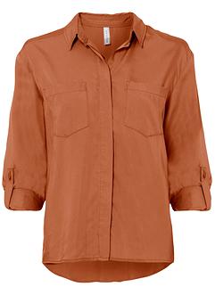 Blouse van lyocell, RAINBOW