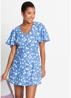 Gebloemde jurk van viscose, RAINBOW