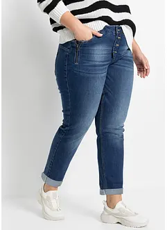 Boyfriend jeans met ritsdetails, bonprix