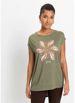 T-shirt van zachte viscose-mix, bonprix