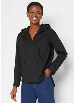 Blouse met capuchon, bonprix