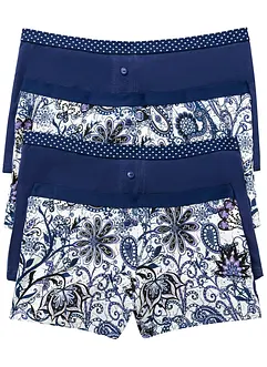 Dames boxer (set van 4), bonprix