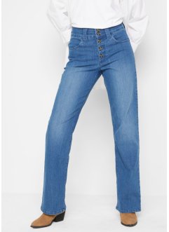 High waist stretch jeans, straight, bonprix