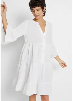 Tuniekjurk van mousseline, bonprix