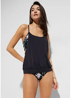 Oversized tankini in layer look (2-dlg. set), bonprix