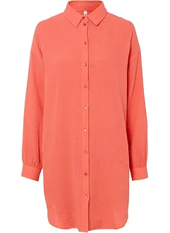 Lange blouse van mousseline, bonprix