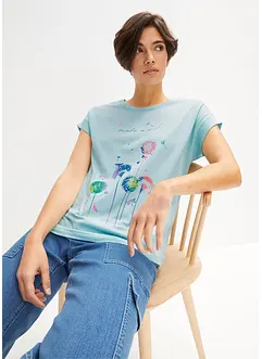 Shirt met paardenbloemen, bonprix