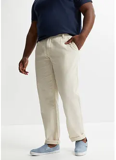 Regular fit linnen instapbroek, straight, bonprix