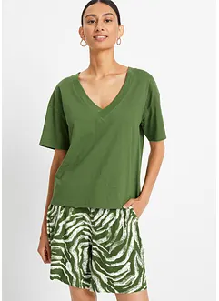 Oversized shirt van biologisch katoen, bonprix