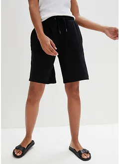 Sweat short met zakken, bonprix